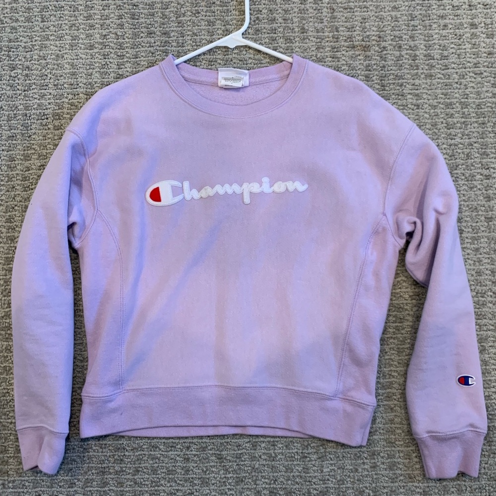 purple Champion Crewneck from pacsun